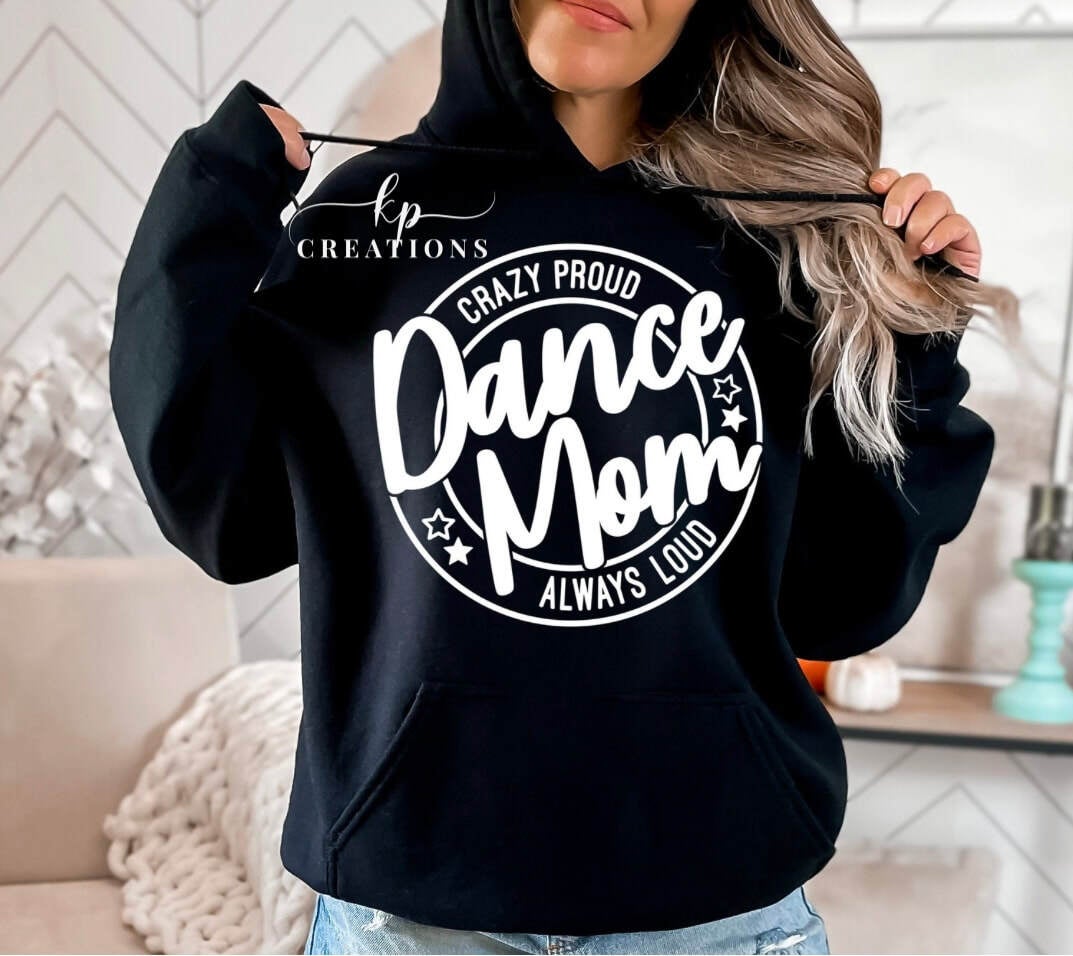 Dance hotsell mom hoodie